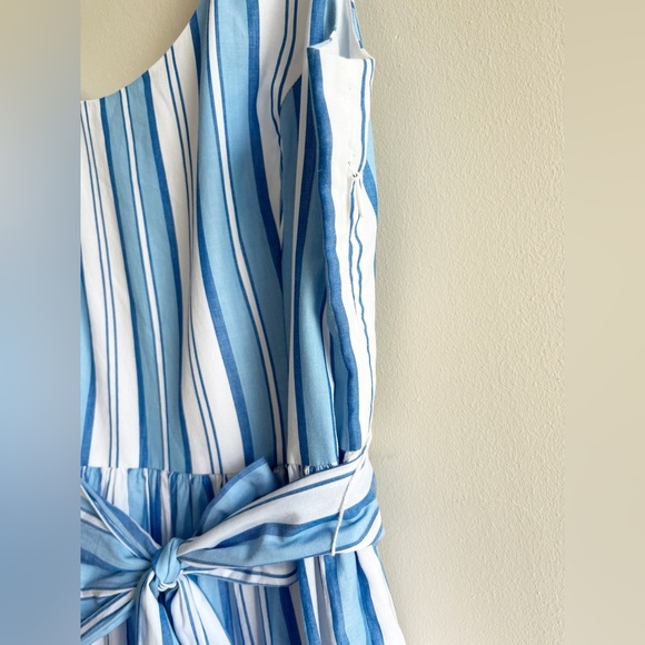 Vineyard Vines Ocean Stripe Maxi Dress Sz 0 - Picture 4 of 7